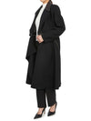 Women's long coat ROSE BLACK - MACKAGE - BALAAN 5
