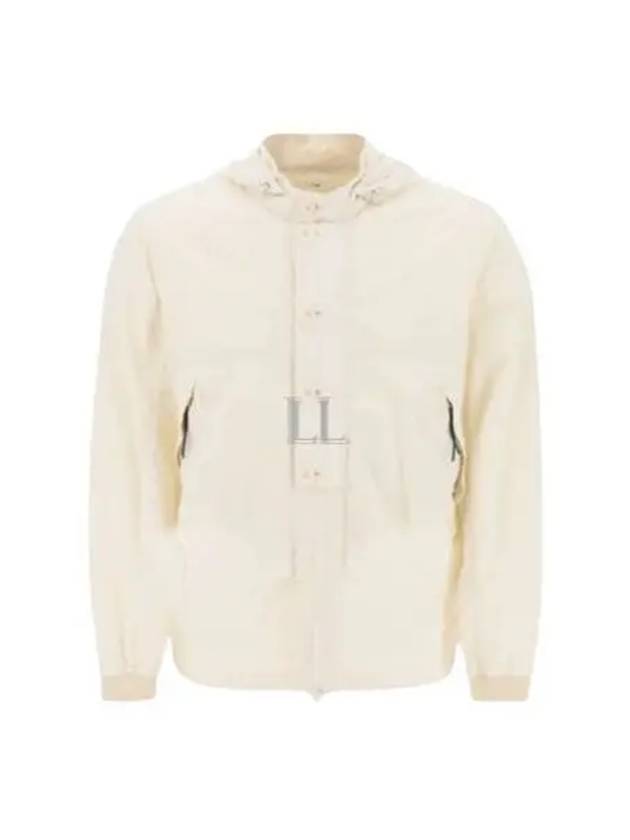 Flatt Nylon Goggle Over Long Sleeve Shirt Beige - CP COMPANY - BALAAN 2