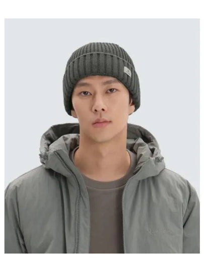 Folded Beanie Dark Khaki - SNOW PEAK - BALAAN 2