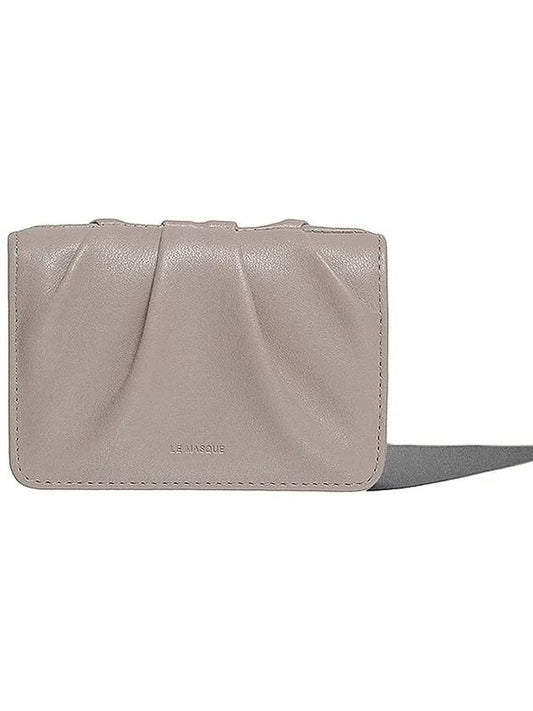 Dough Soft Leather Card Wallet Cocoa - LE MASQUE - BALAAN 2