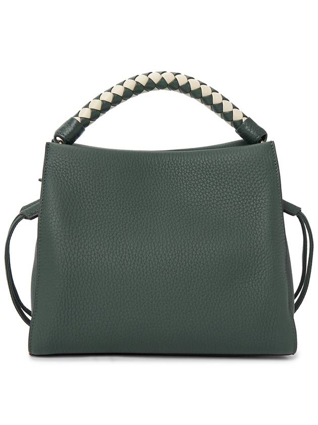 Iris Small Heavy Grain Shoulder Bag Green - MULBERRY - BALAAN 4