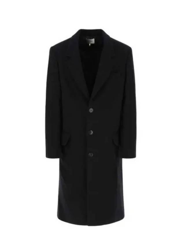 Joel herringbone single coat navy MA1251 22A009H - ISABEL MARANT - BALAAN 1