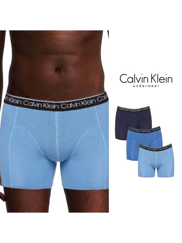 Men's Cotton Stretch 3-Pack Briefs - CALVIN KLEIN - BALAAN 3