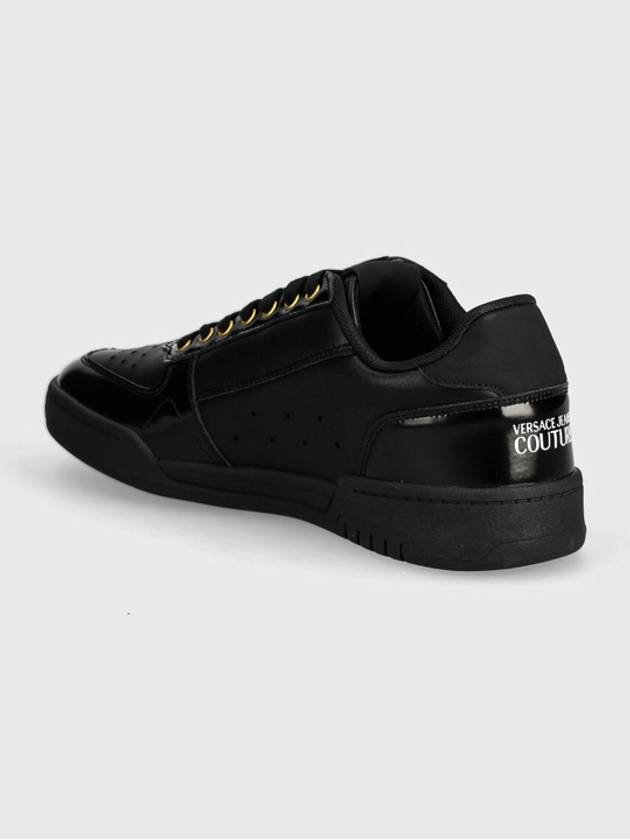 Brooklyn Low Top Sneakers Black - VERSACE - BALAAN 4