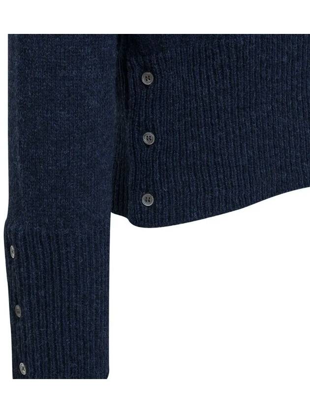 Diagonal Armband Knit Top Navy - THOM BROWNE - BALAAN 5