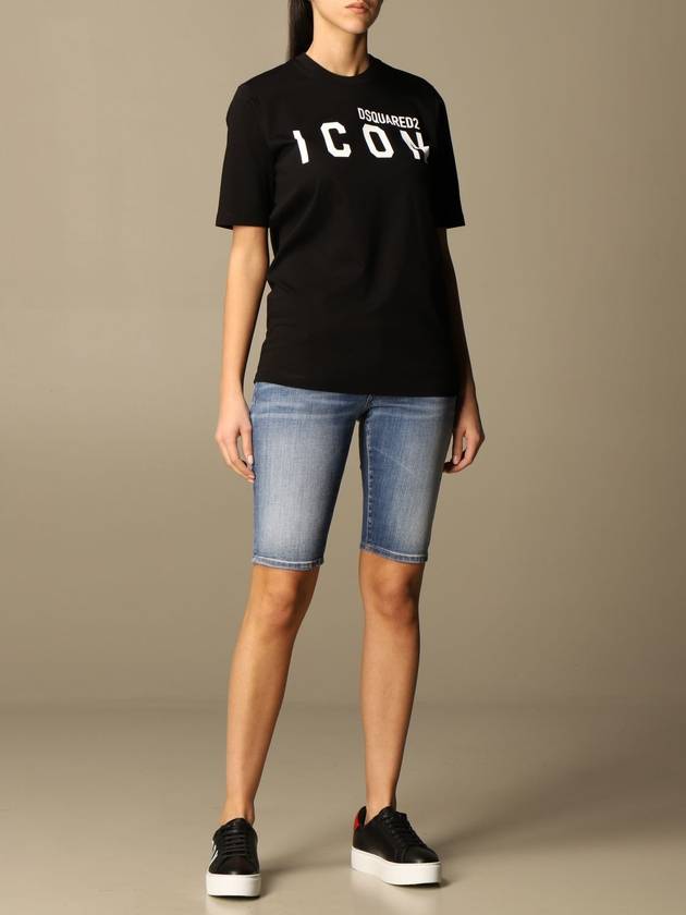 T-shirt Dsquared2 in cotone con logo Icon - DSQUARED2 - BALAAN 2