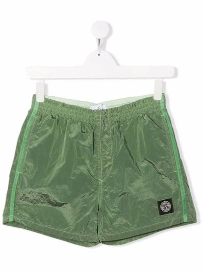 Kids Logo Swim Short Pants 7616B0213 V0051 - STONE ISLAND - BALAAN 2