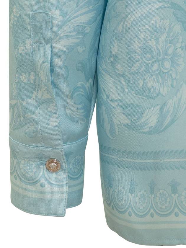 Shirt 10013601A101415U940 PALE BLUE - VERSACE - BALAAN 5