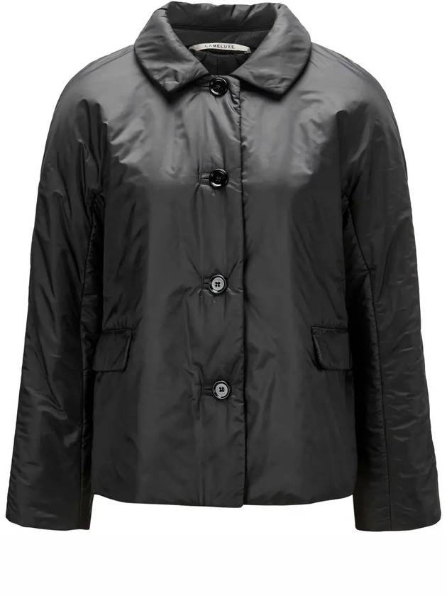 Greens Water Repellent Jacket Black - MAX MARA - BALAAN 3