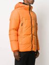 Men's Crinkle Reps Hooded Down Padding Orange - STONE ISLAND - BALAAN 4