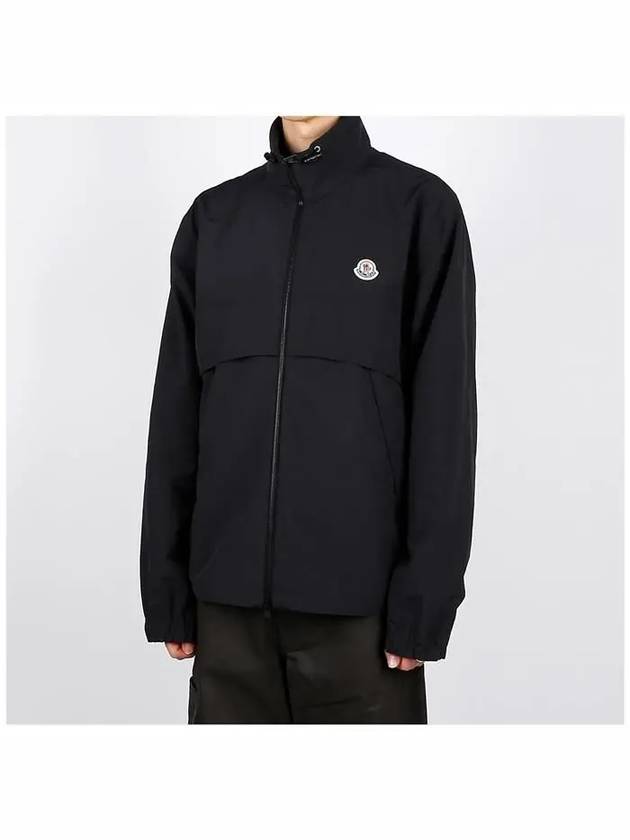 Gales Zip-Up Jacket Black - MONCLER - BALAAN 3