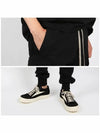 Slim Cut Cargo Track Pants Black - RICK OWENS - BALAAN.