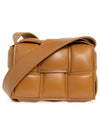 Candy Cassette Padded Mini Cross Bag Brown - BOTTEGA VENETA - BALAAN 3