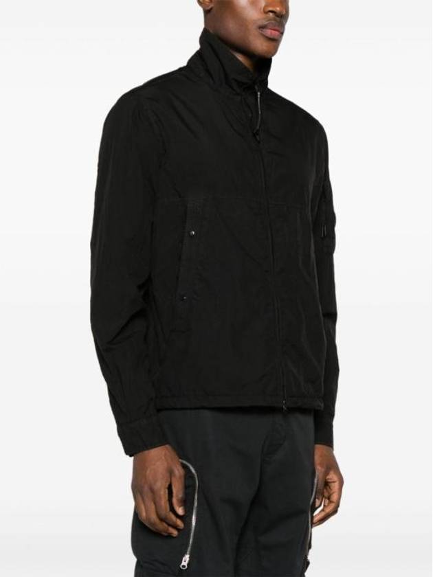 Tylon L Zipper Long Sleeve Shirt Black - CP COMPANY - BALAAN 5