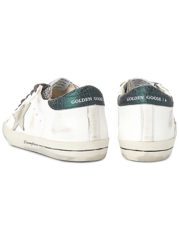 Superstar Glitter Low Top Sneakers White - GOLDEN GOOSE - BALAAN 8