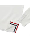 4 Bar Armband Milano Stitch Knit Top White - THOM BROWNE - BALAAN 5