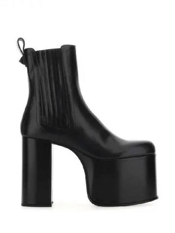 Club calfskin platform boot heels 271979 - VALENTINO - BALAAN 1