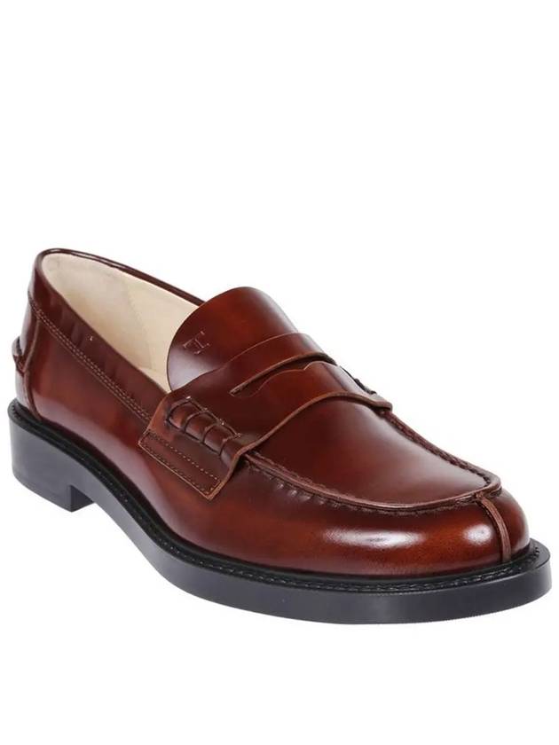 Flat Moccasin Loafer Brown - TOD'S - BALAAN 4