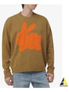 Bunny print wool blend sweater KW0943YN0264185 - JW ANDERSON - BALAAN 2