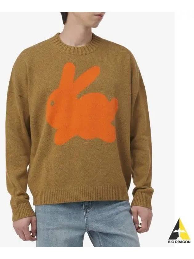 Bunny print wool blend sweater KW0943YN0264185 - JW ANDERSON - BALAAN 2