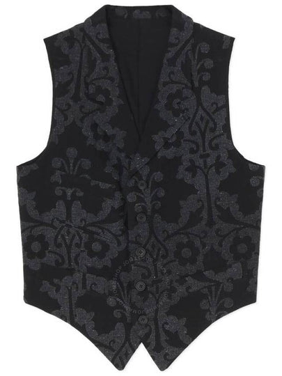 Jacquard Pattern Vest - YOHJI YAMAMOTO - BALAAN 2