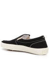 Men's Logo Stitch Tabi Slip-On Black - MAISON MARGIELA - BALAAN 4