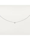 D Amour Necklace XS White Gold Silver - CARTIER - BALAAN 2