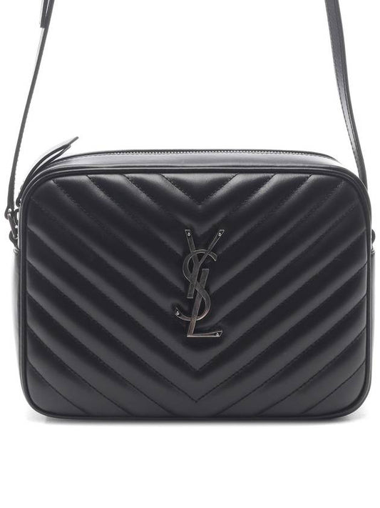 Roux Quilted Cross Bag Black - SAINT LAURENT - BALAAN 2