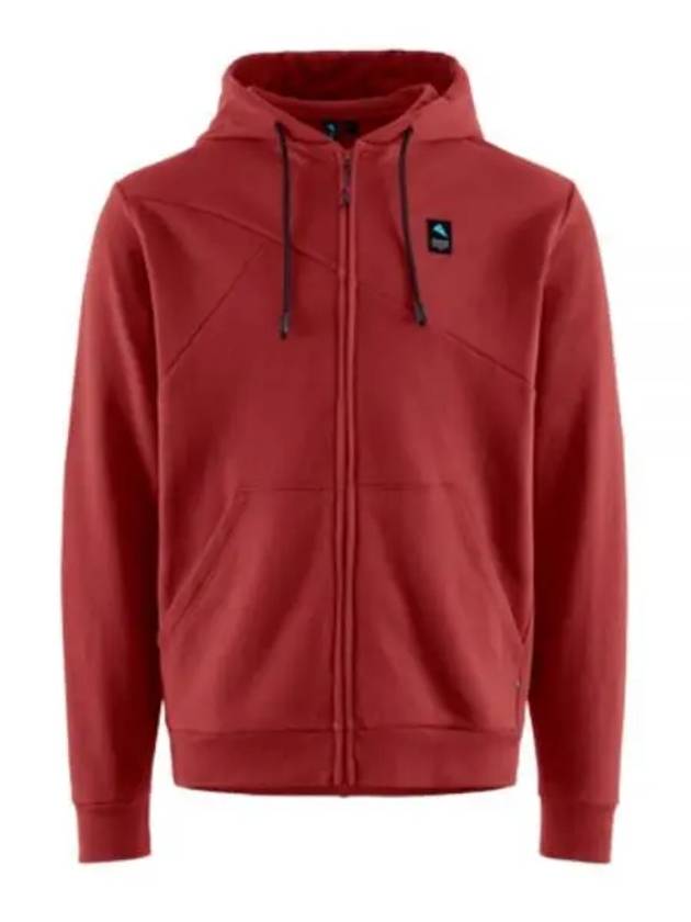 Luna Maker Zip Hoodie Man Rose Red 20683M21 254 - KLATTERMUSEN - BALAAN 2