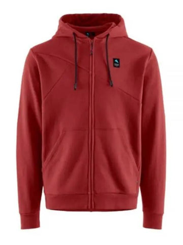 Luna Maker Zip Hoodie Man Rose Red 20683M21 254 - KLATTERMUSEN - BALAAN 1