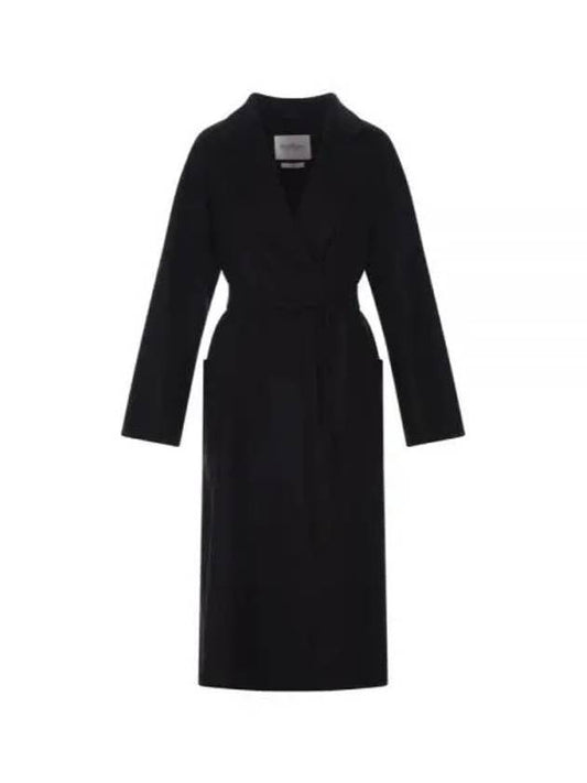 Ludmilla Icon Cashmere Coat Black - MAX MARA - BALAAN 1