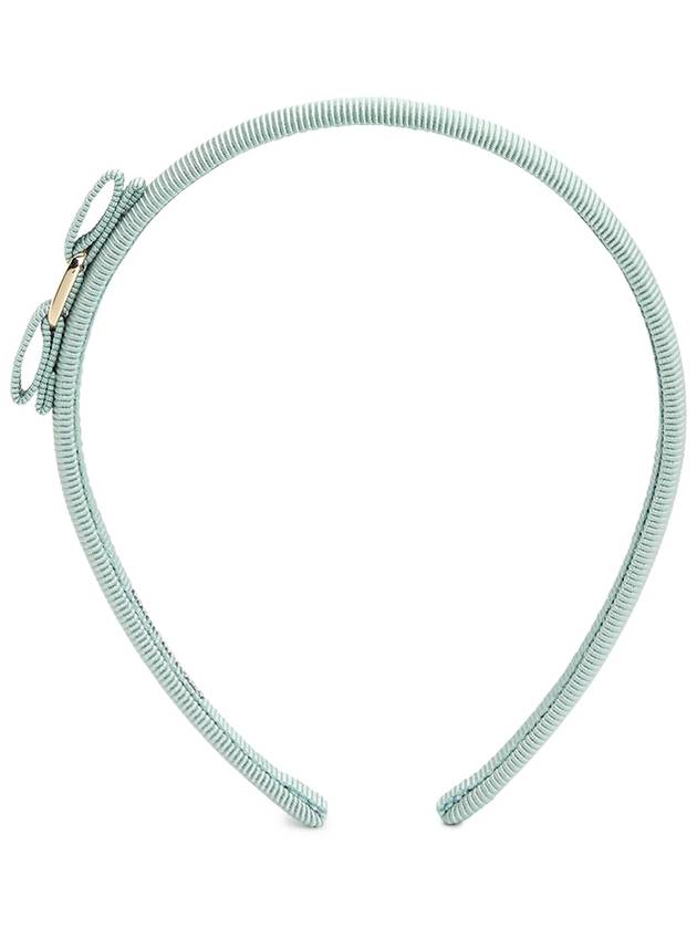 Vara Bow Headband Lucha Green - SALVATORE FERRAGAMO - BALAAN 3