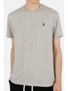 Polo men s pony embroidery short sleeve gray 710680785 002 - RALPH LAUREN - BALAAN 2