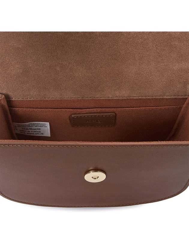 Gen?ve Mini Cross Bag Brown - A.P.C. - BALAAN.