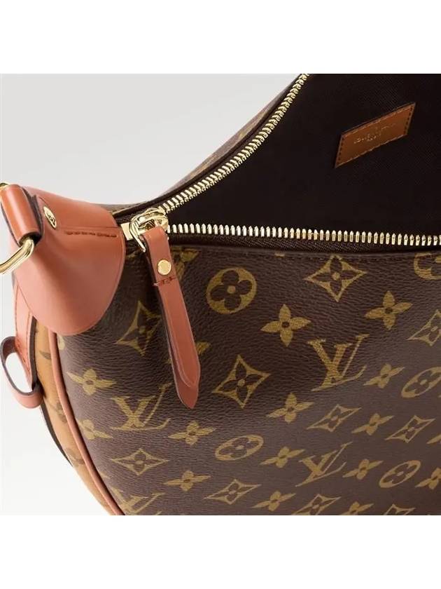 Women's Loop Hobo Monogram Shoulder Bag Brown - LOUIS VUITTON - BALAAN 9