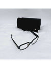 Heart Logo Glasses Square Blue Light Black A71470 - CHANEL - BALAAN 8