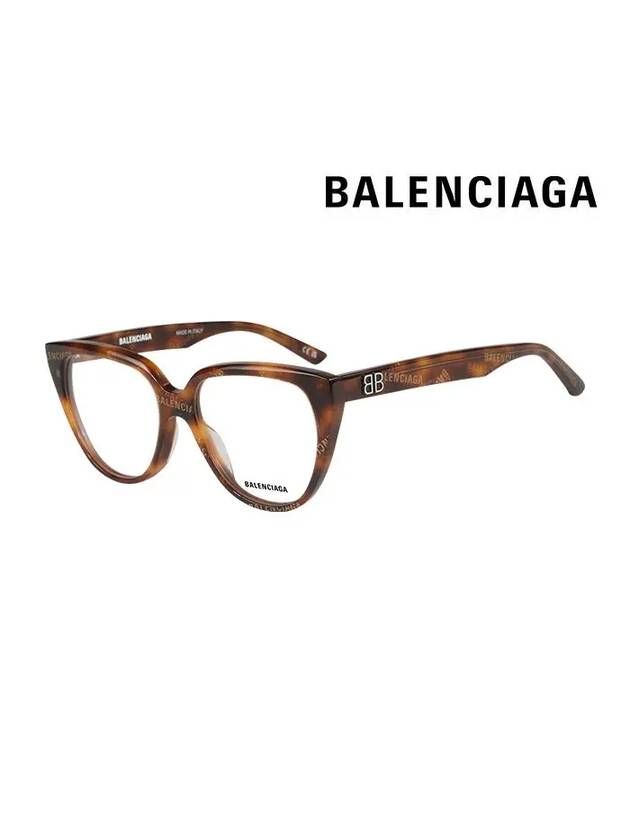 Optical Frame Eyeglasses Havana - BALENCIAGA - BALAAN 3