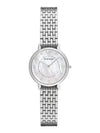 Women’s Kappa Mother Of Pearl DialMetal Watch Silver - EMPORIO ARMANI - BALAAN 3