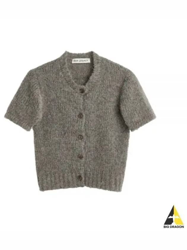 Shrunken Shorts Cardigan Grey - OUR LEGACY - BALAAN 2