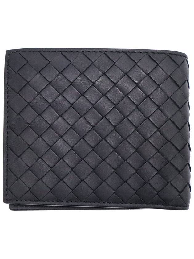 Women s Bottega Veneta 113993 Black Intrecciato VN Folder Half Wallet gt Gangbuk used luxury goods - BOTTEGA VENETA - BALAAN 5