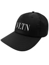 VLTN Logo Ball Cap Black - VALENTINO - BALAAN 2