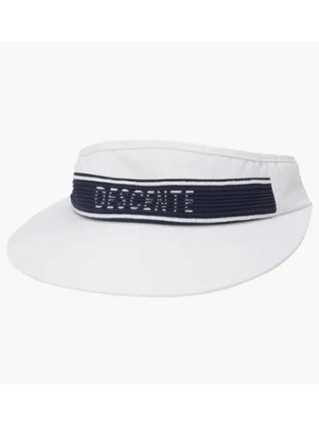 GOLF Women s Logo Wide Sun Visor DP32WFSV82 - DESCENTE - BALAAN 1