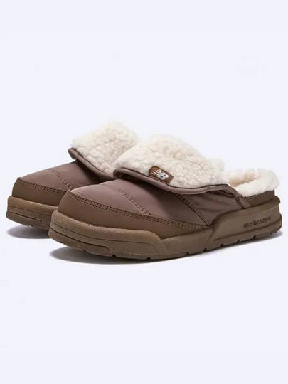 Puflee Slippers Light Brown - NEW BALANCE - BALAAN 2