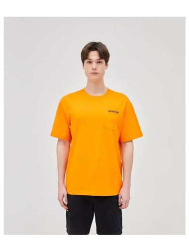 Nomba Orange Unisex Tops - DUVETICA - BALAAN 1