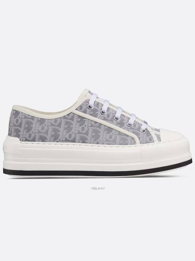 Walk'n' Platform Low Top Sneakers Grey - DIOR - BALAAN 7