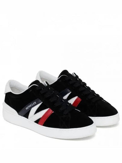 Monaco M Trainer Low Top Sneakers Black - MONCLER - BALAAN 2