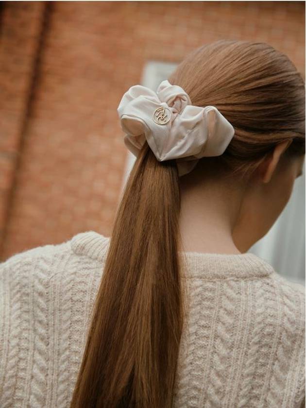 ANC CLASSIC HAIR SCRUNCHIE BEIGE - ANOETIC - BALAAN 2