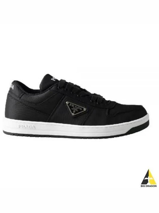 Re-Nylon Low Top Sneakers Black - PRADA - BALAAN 2
