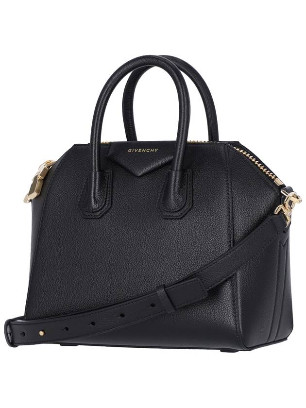 Givench Antigona Leather Mini Bag Black - GIVENCHY - BALAAN 3