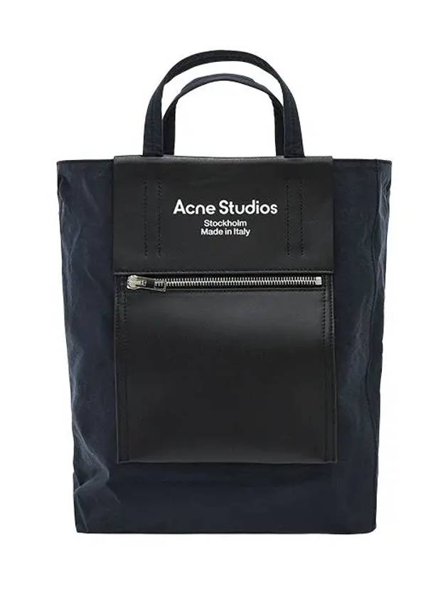 Logo Canvas Baker Out Medium Tote Bag Pink Black - ACNE STUDIOS - BALAAN 2